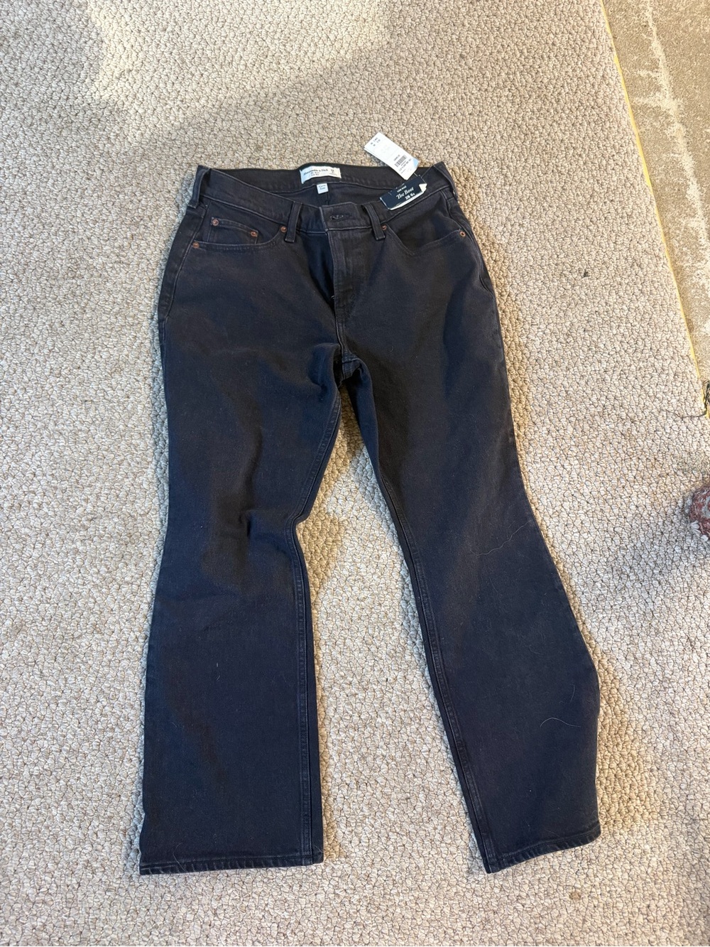 Abercrombie & Fitch Women's Black Bootcut Jeans 6 S